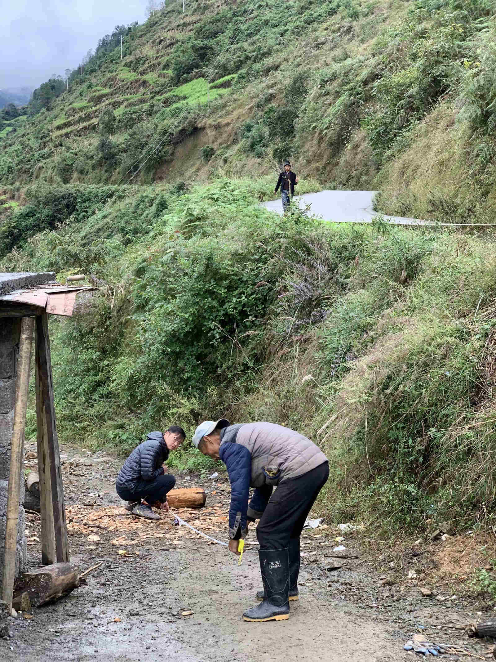 测量道路宽度